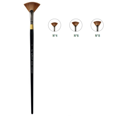 Pincel Sintetico Leque System Sy46 Nº4 Daler Rowney